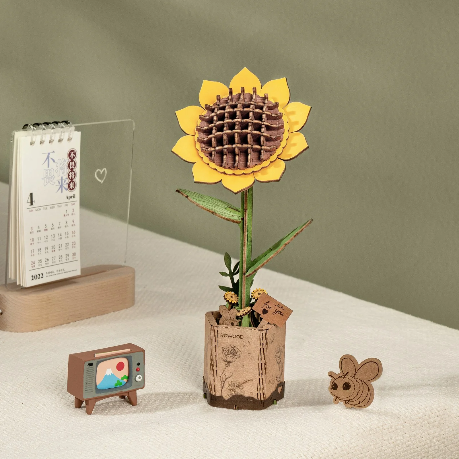 Robotime Sunflower / Zonnebloem TW011 - Image 7