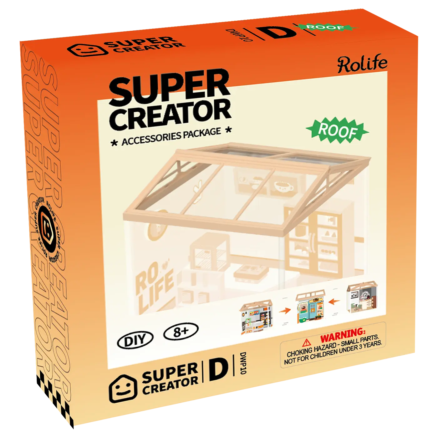 Robotime Super Creator Roof (D) (geschikt voor dakterrassen) DWP10 - Image 2
