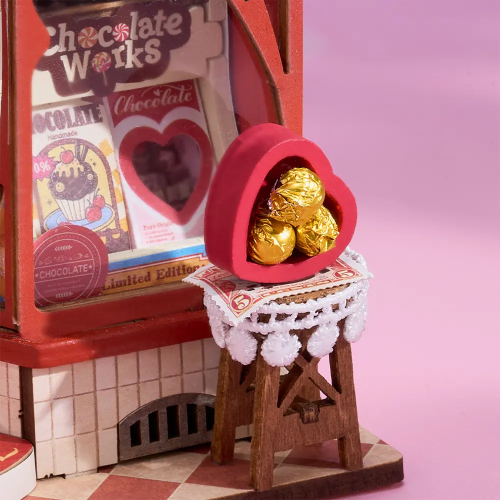 Robotime Sweet Chocolate Shop DS046 - Image 6