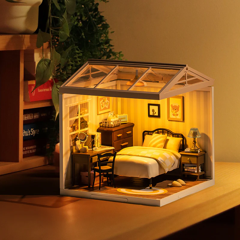 Robotime Sweet Dream Bedroom DW009 - Image 5