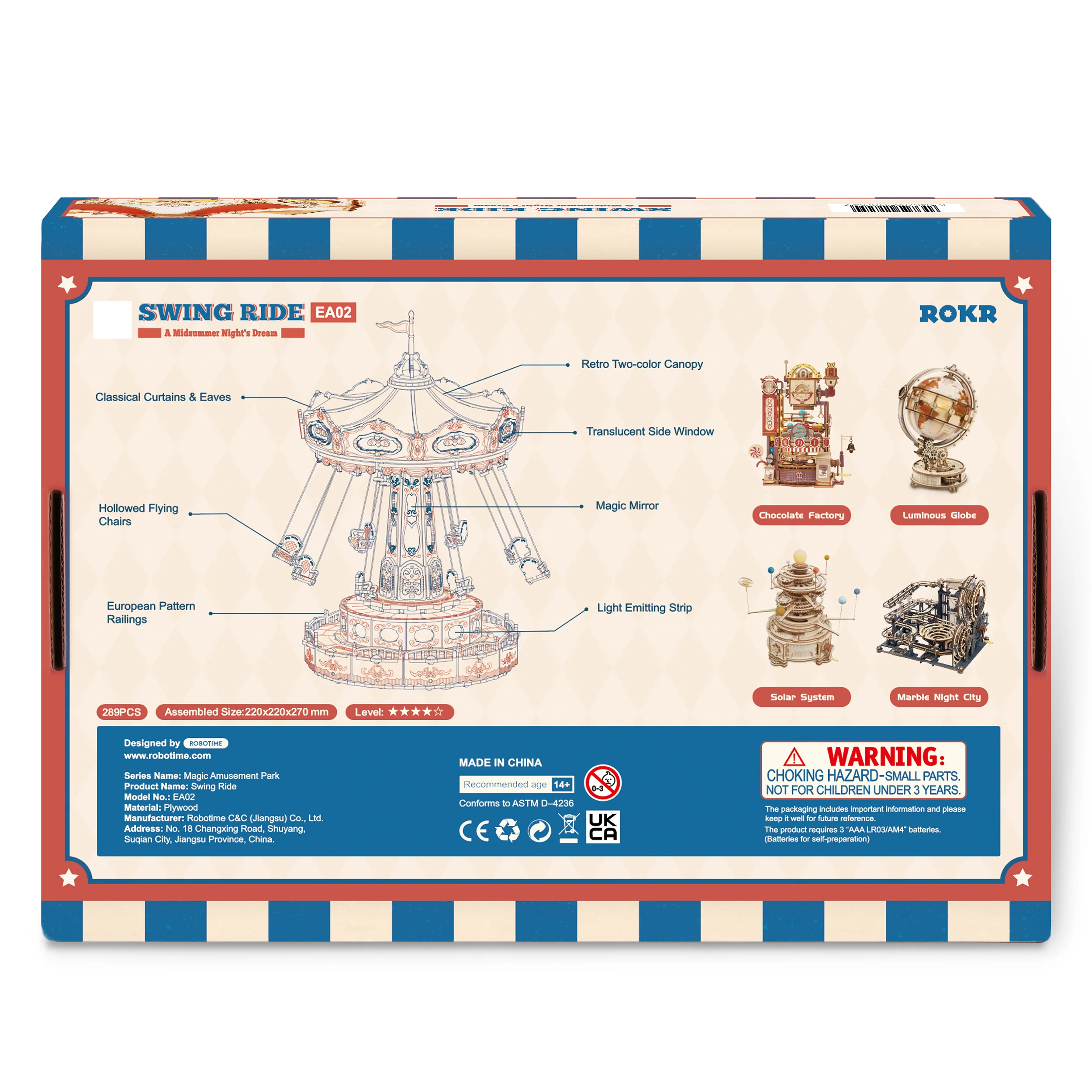 Robotime Swing Ride EA02 - Image 3