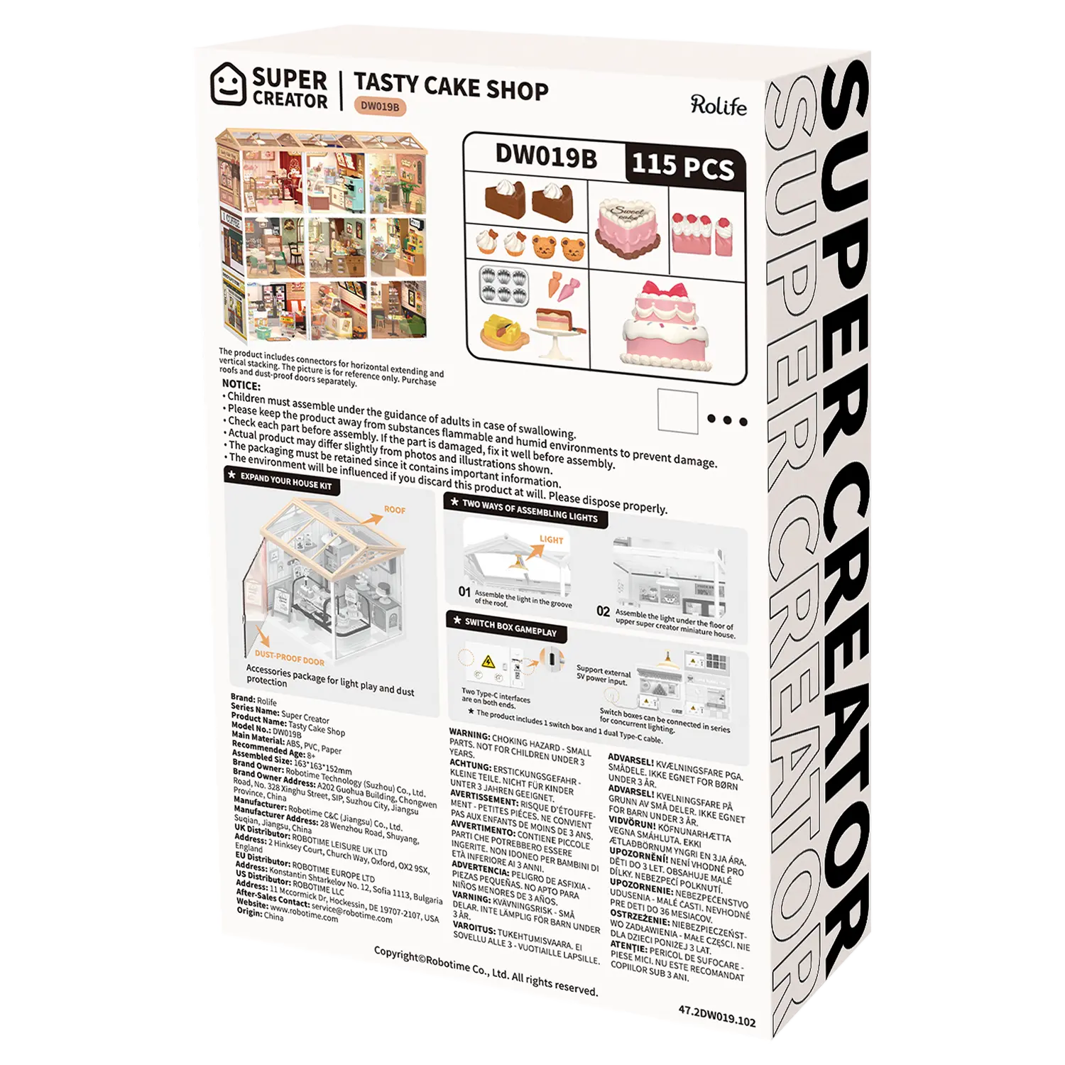 Robotime Tasty Cake Shop DW019B - Image 3