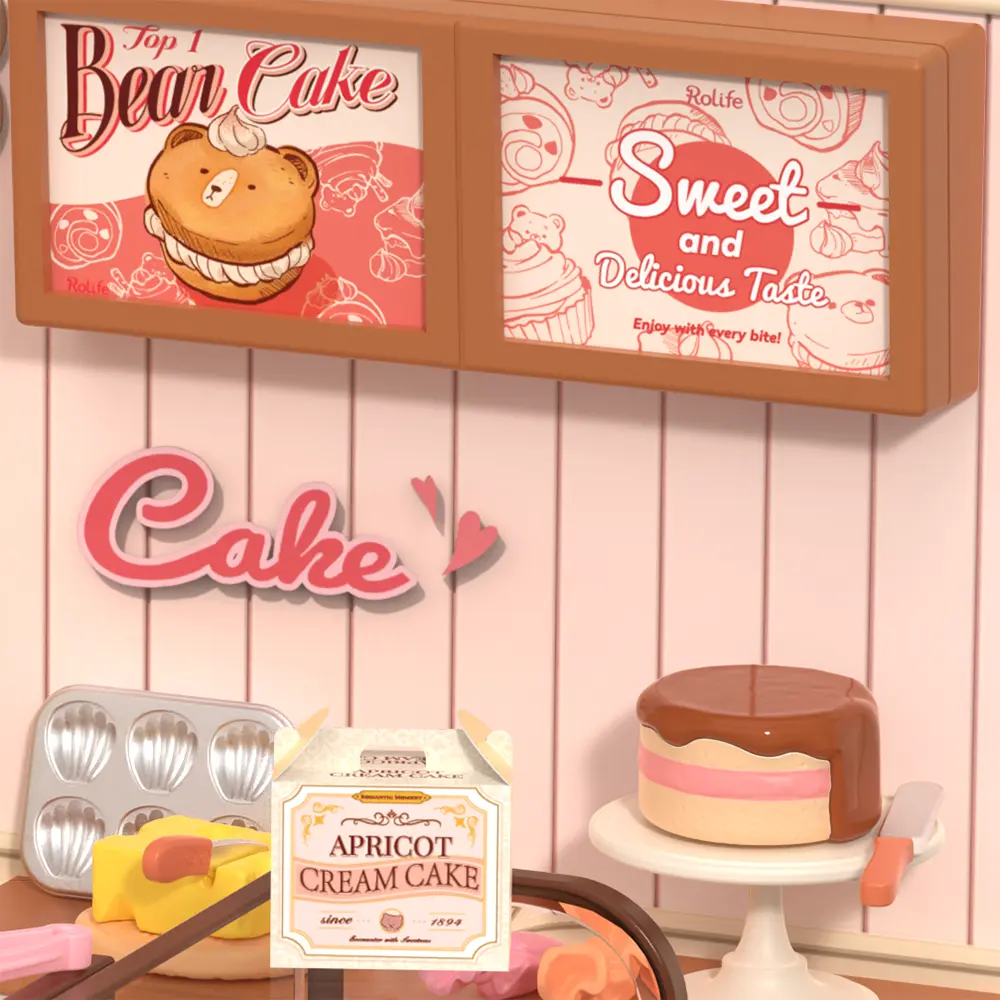 Robotime Tasty Cake Shop DW019B - Image 6