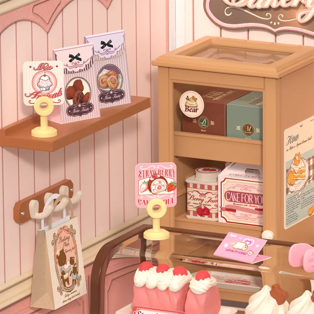 Robotime Tasty Cake Shop DW019B - Image 7