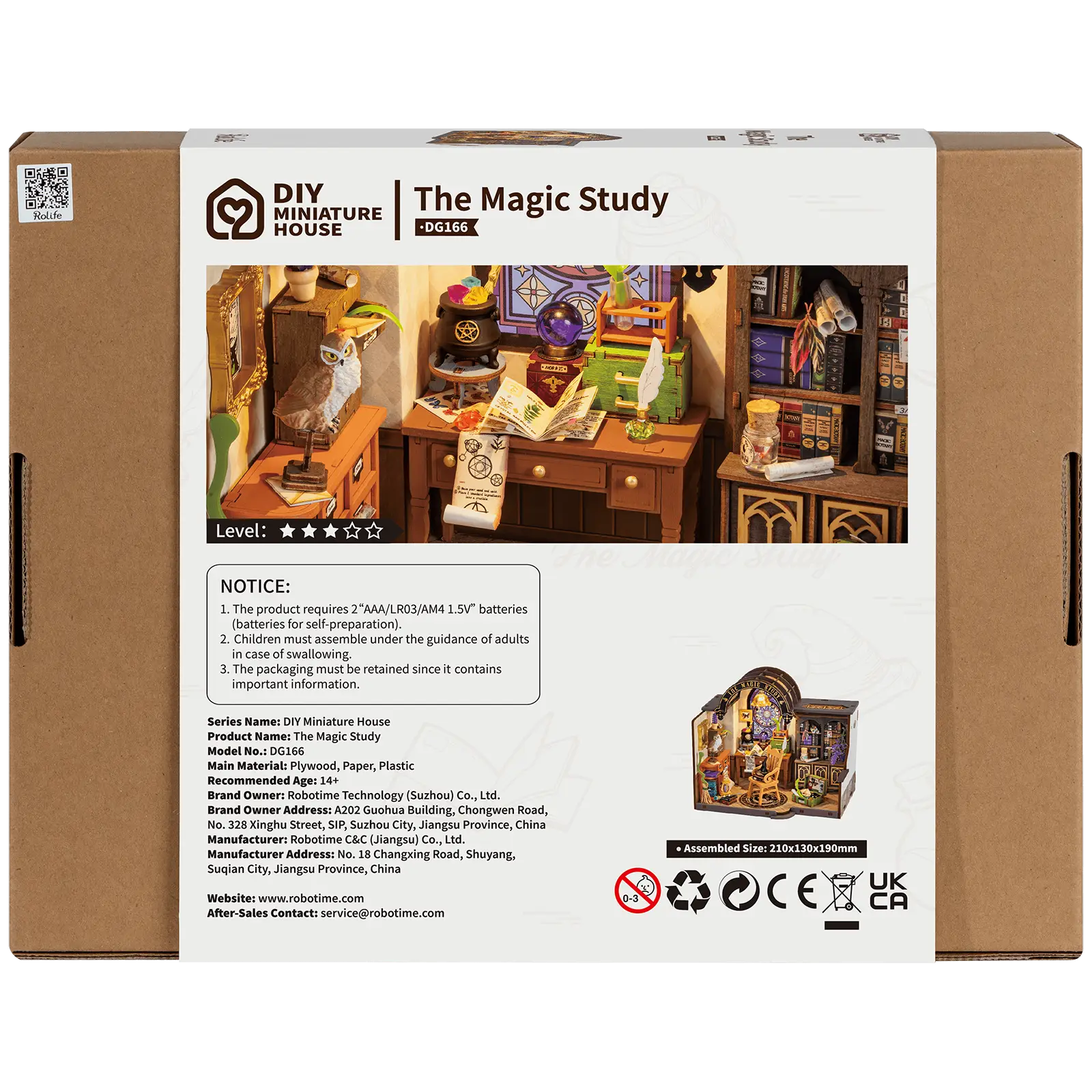 Robotime The Magic Study DG166 - Image 3
