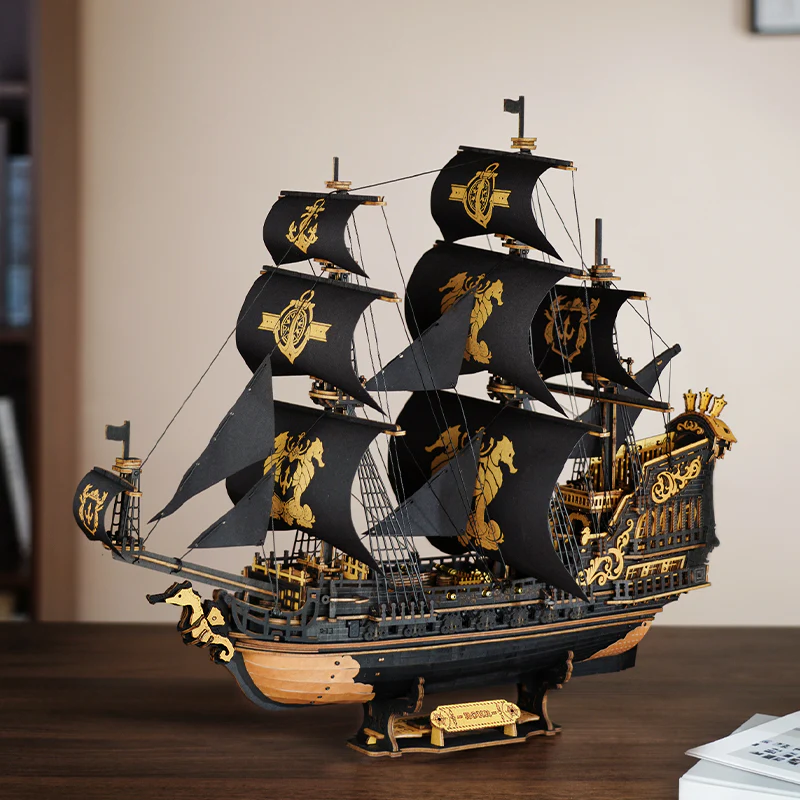 Robotime The Seahorse Barque MCB02 - Image 10