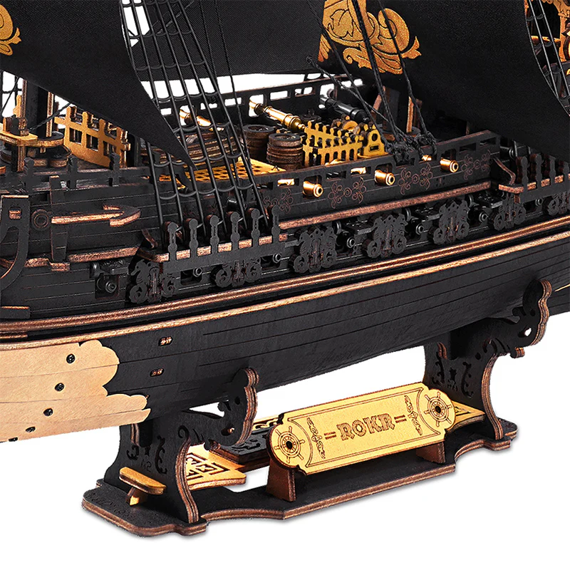 Robotime The Seahorse Barque MCB02 - Image 5