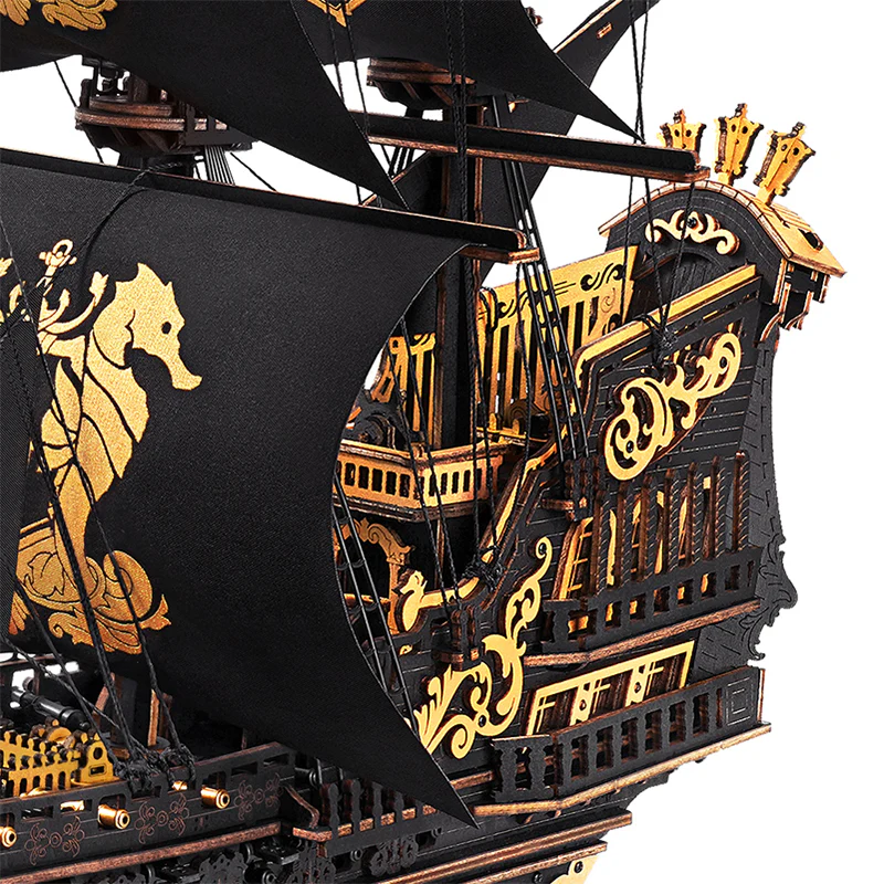 Robotime The Seahorse Barque MCB02 - Image 6