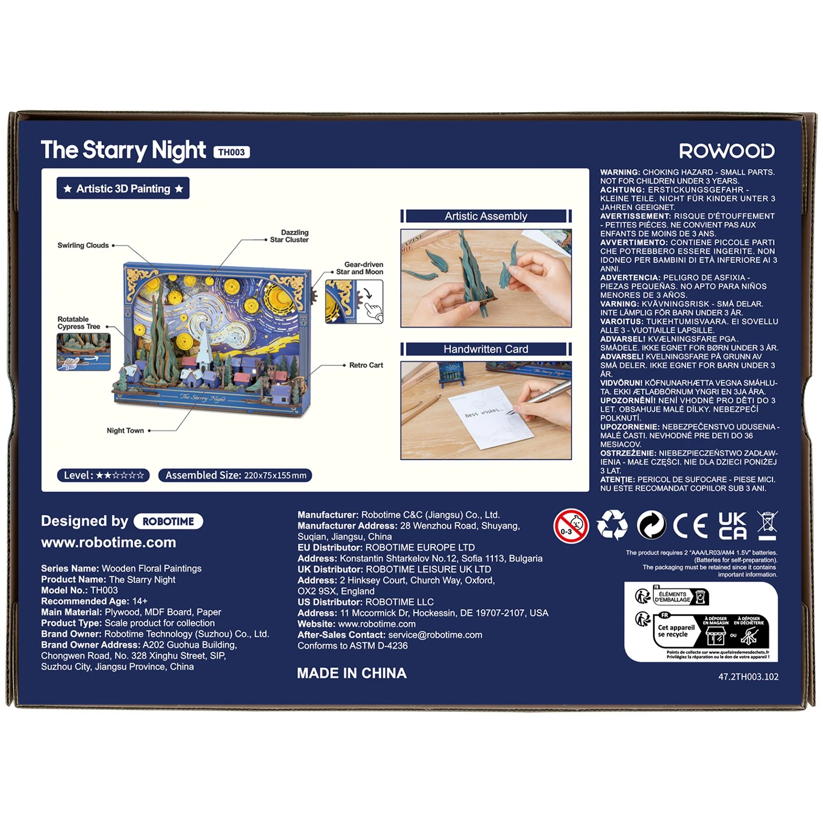Robotime The Starry Night TH003 - Image 3