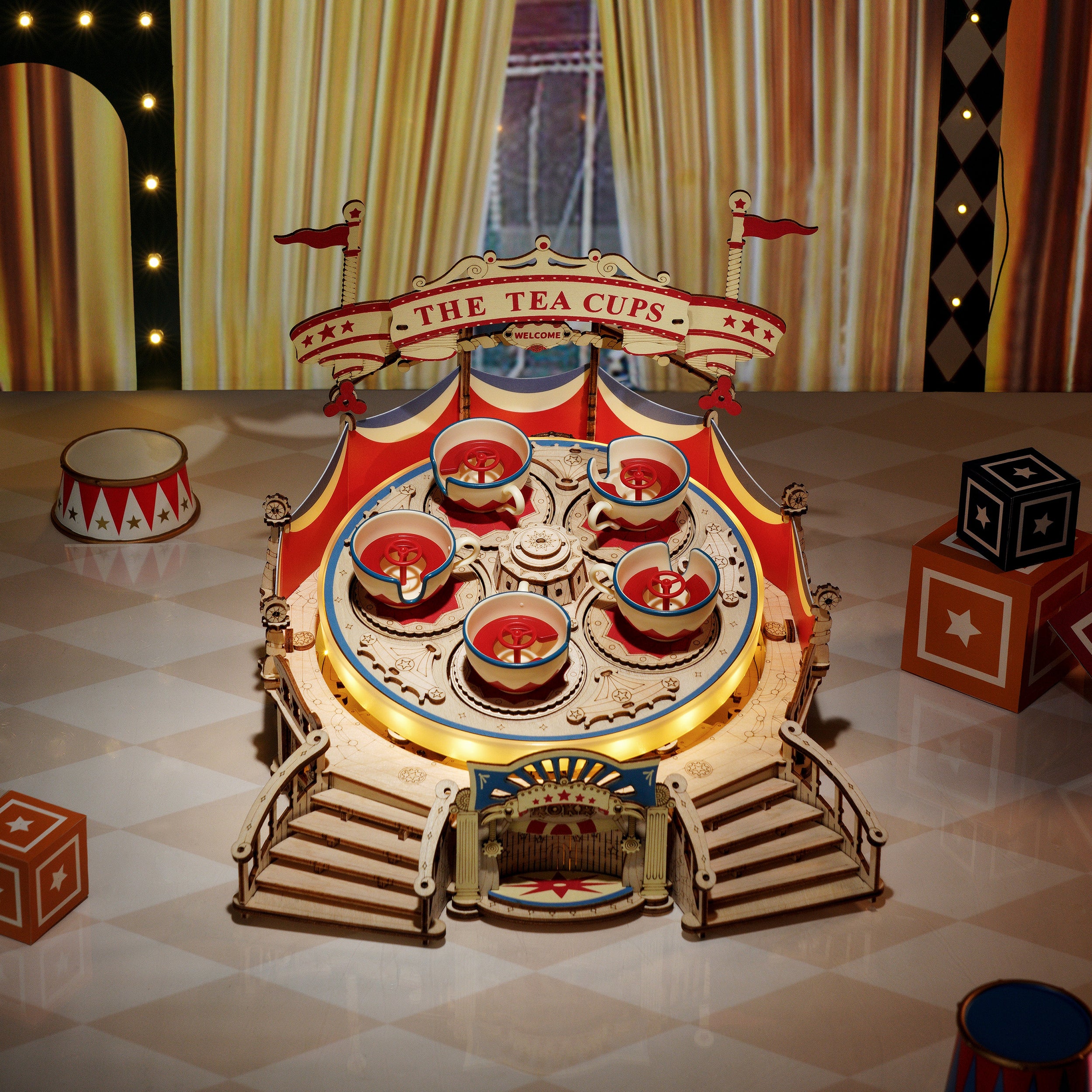 Robotime Tilt-a-Whirl EA04 - Image 4