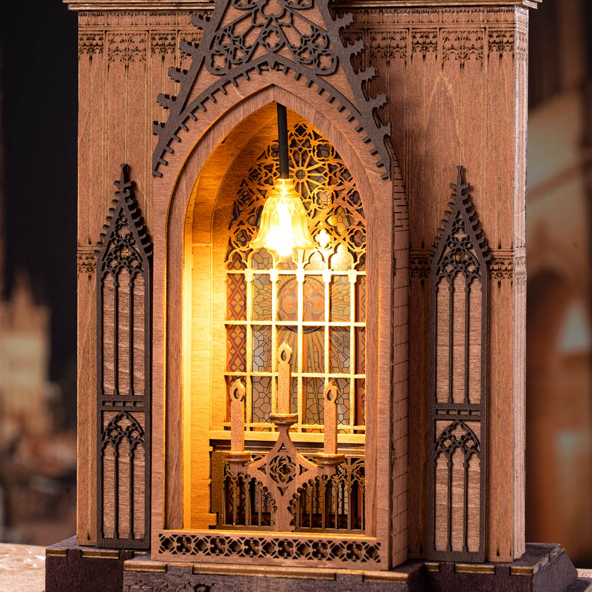 Robotime Twin-Tower Cathedral TGA01 - Image 3