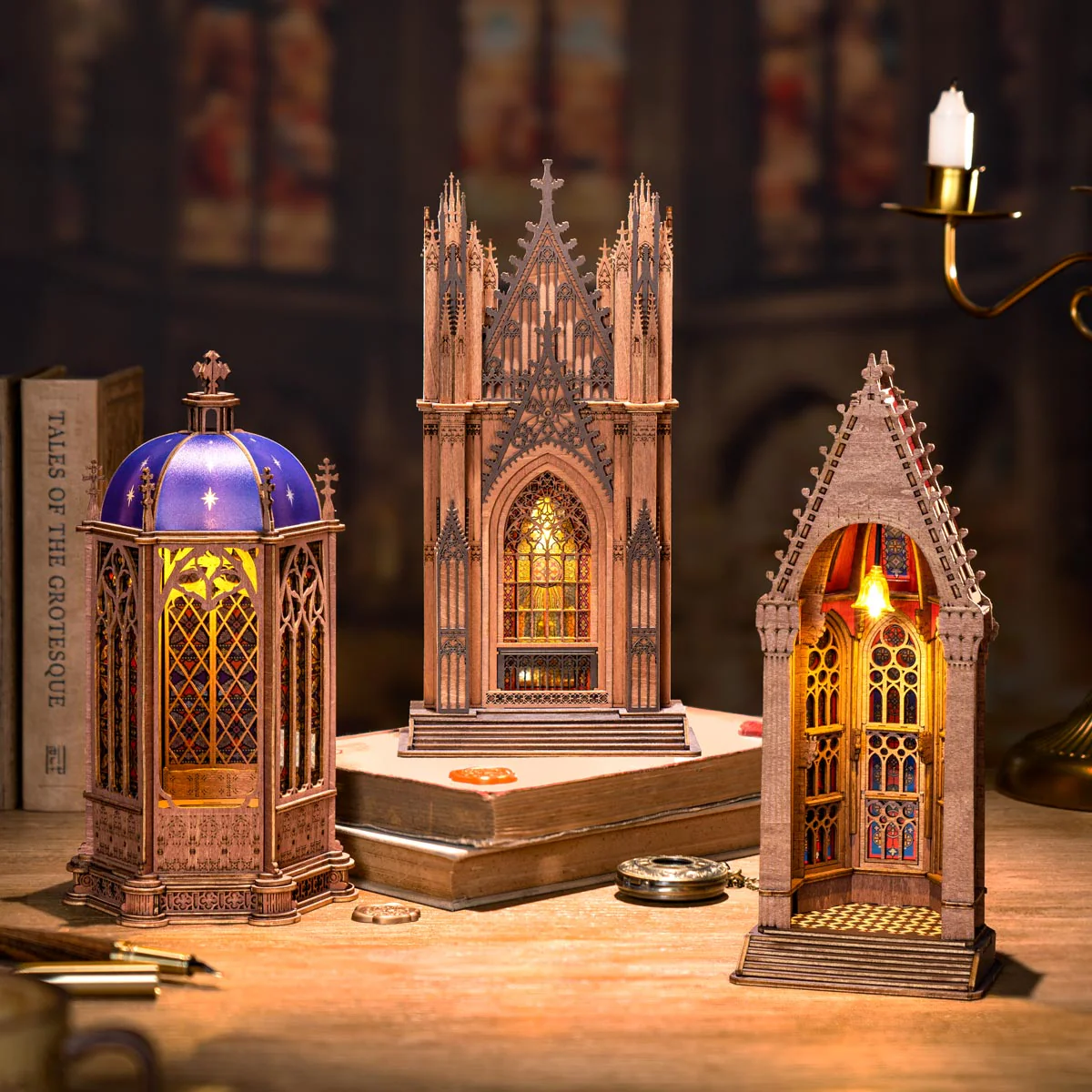 Robotime Twin-Tower Cathedral TGA01 - Image 7