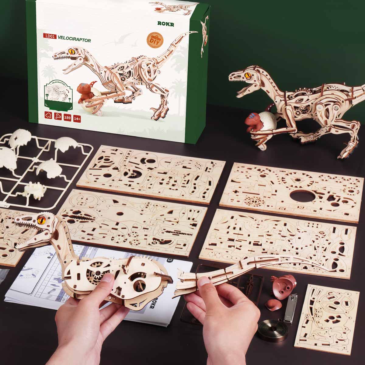 Robotime Velociraptor LD01 - Image 7