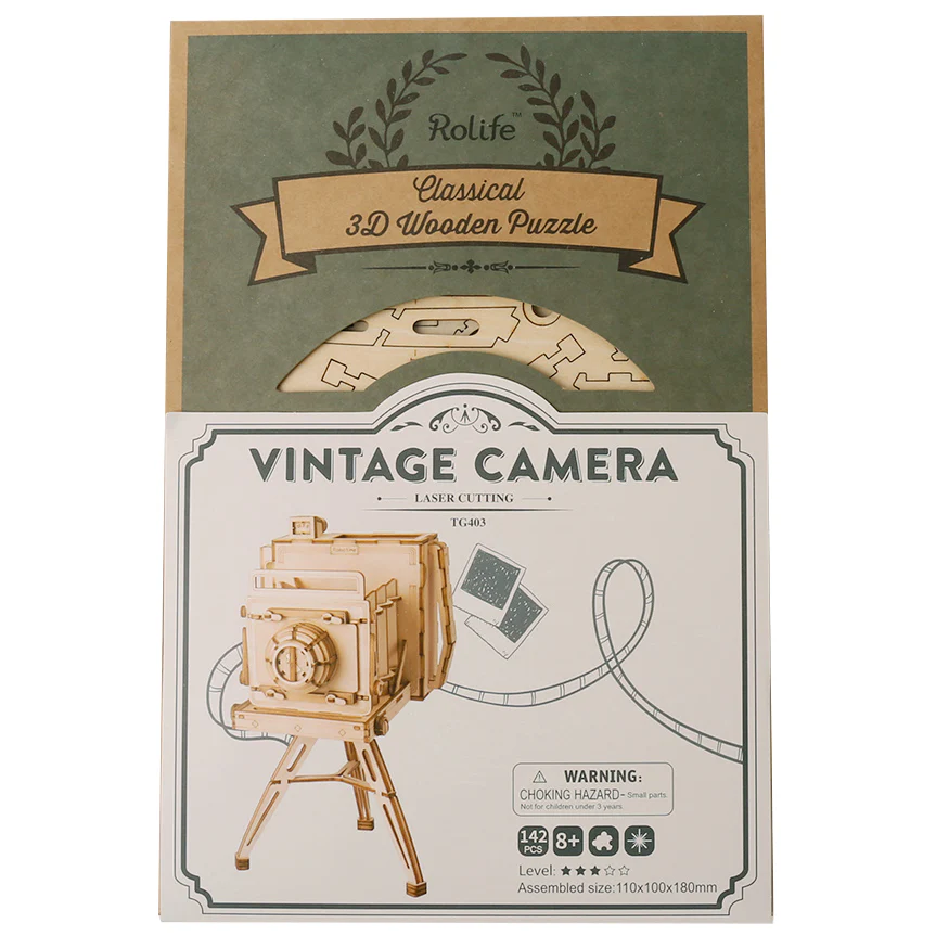 Robotime Vintage Camera TG403 - Image 2