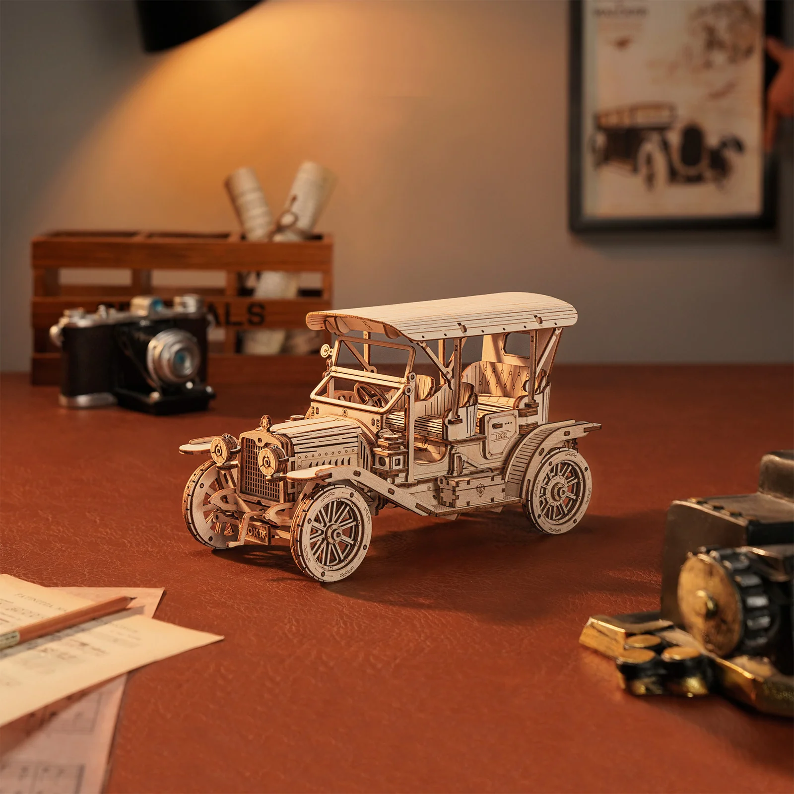 Robotime Vintage / Classic Car MC801 - Image 7