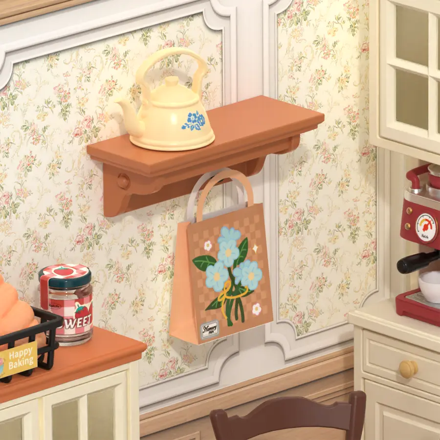Robotime Warm Dining Room DW015B - Image 6