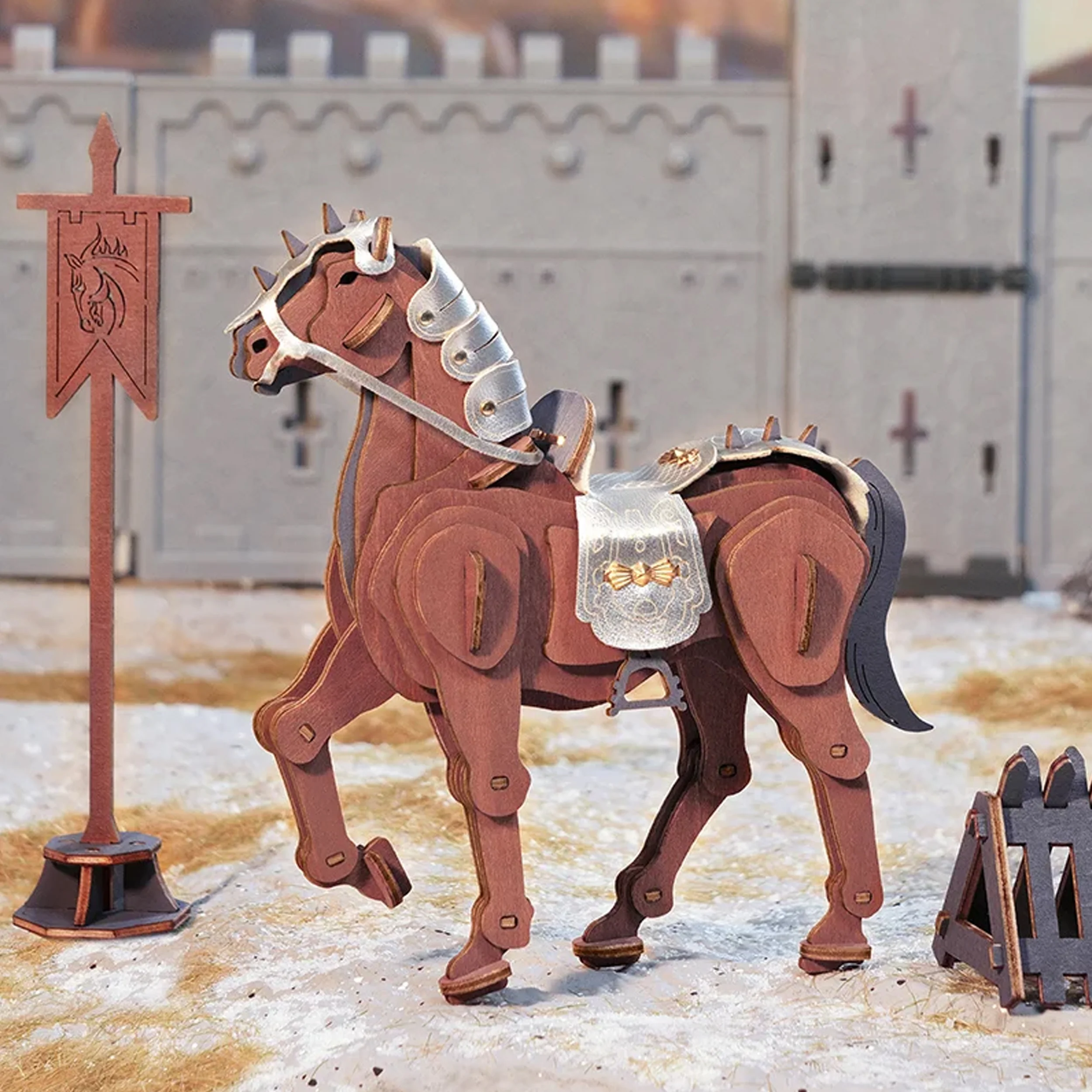 Robotime Warrior Horse TWA01 - Image 3