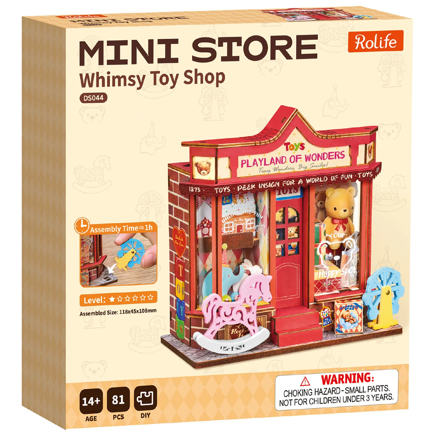 Robotime Whimsy Toy Shop DS044 - Image 2