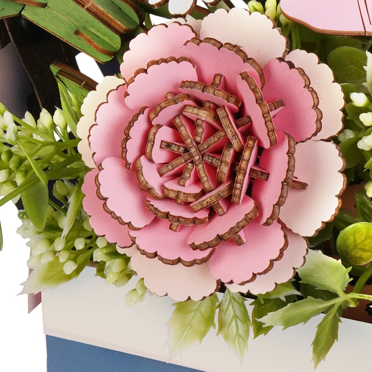 Robotime Wooden Flower Basket TW03H - Image 4